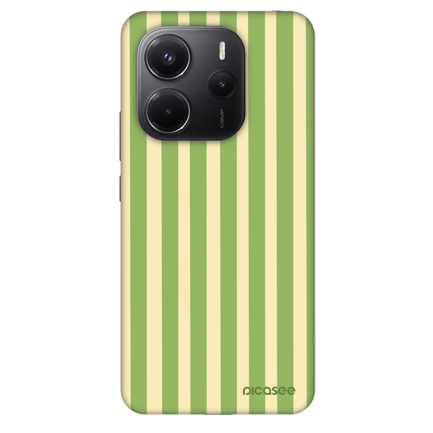Picasee Fashion Case für Xiaomi Redmi Note 14 4G - Lines Matcha