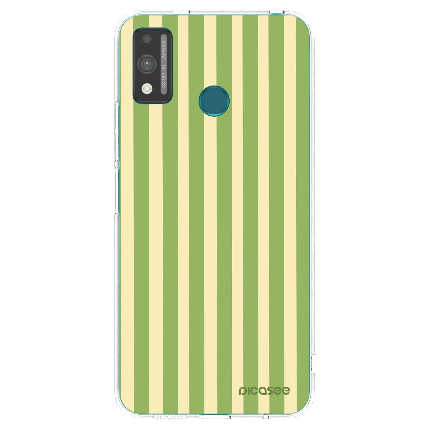 Picasee Honor 9X Lite Hülle - Transparentes Silikon - Lines Matcha