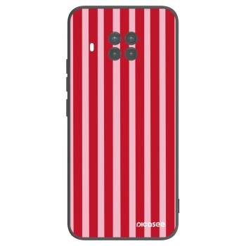 Picasee Xiaomi Mi 10T Lite Hülle - Schwarzes Silikon - Lines red