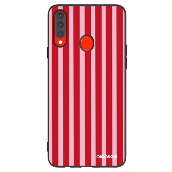 Hülle für Samsung Galaxy A20s - Lines red