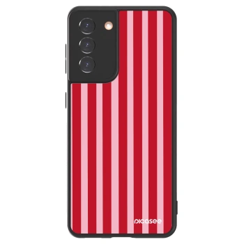 Picasee ULTIMATE CASE für Samsung Galaxy S21 5G G991B - Lines red