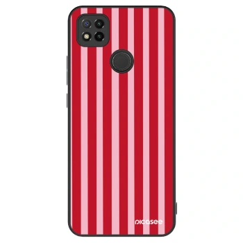 Hülle für Xiaomi Redmi 9C - Lines red