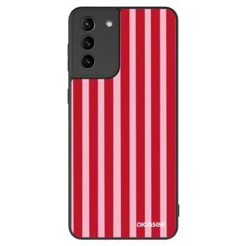 Hülle für Samsung Galaxy S21+ 5G G996F - Lines red