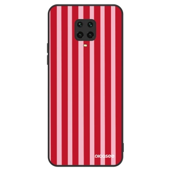 Hülle für Xiaomi Redmi Note 9S - Lines red