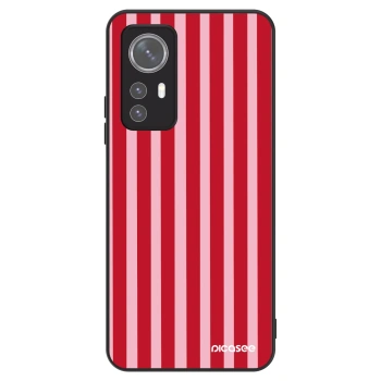 Hülle für Xiaomi 12 - Lines red