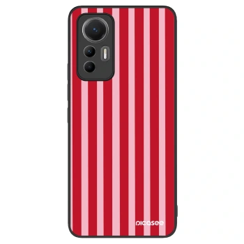 Hülle für Xiaomi 12 Lite - Lines red