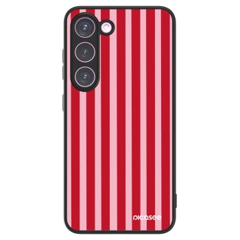 Hülle für Samsung Galaxy S23 5G - Lines red