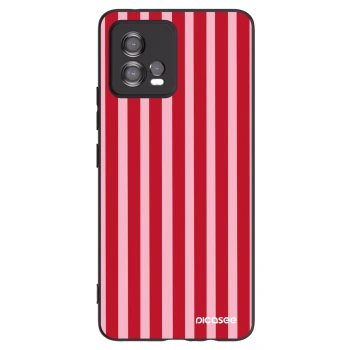 Hülle für Motorola Moto G72 - Lines red
