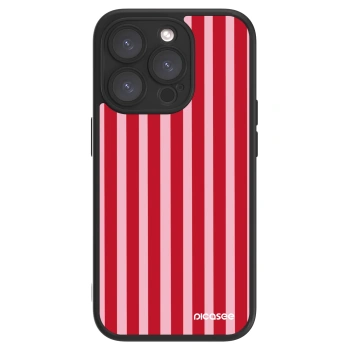 Picasee ULTIMATE CASE für Apple iPhone 15 Pro - Lines red
