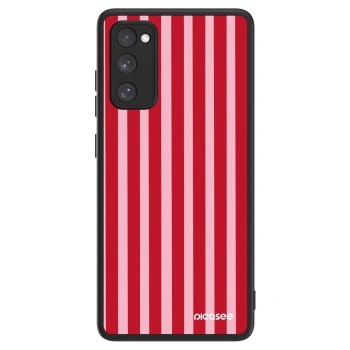 Picasee ULTIMATE CASE PowerShare für Samsung Galaxy S20 FE - Lines red