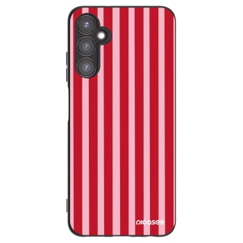 Picasee Samsung Galaxy A05s A057G Hülle - Schwarzes Silikon - Lines red