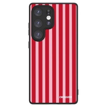Picasee ULTIMATE CASE PowerShare für Samsung Galaxy S25 Ultra 5G - Lines red