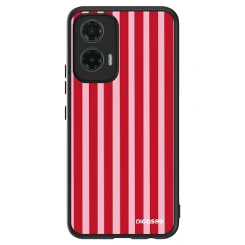 Hülle für Motorola Moto G35 5G - Lines red