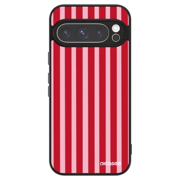 Hülle für Google Pixel 9 Pro - Lines red