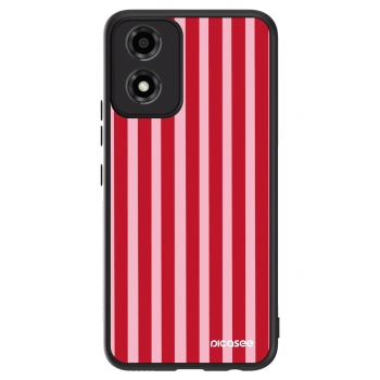 Hülle für Motorola Moto E14 - Lines red