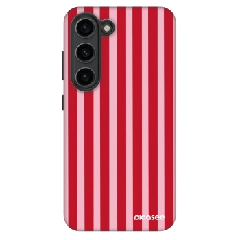 Hülle für Samsung Galaxy S23 5G - Lines red