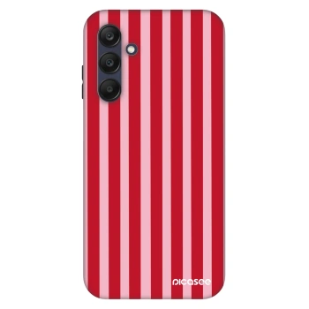 Hülle für Samsung Galaxy A25 A256B 5G - Lines red
