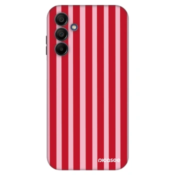 Hülle für Samsung Galaxy A15 A155F 4G - Lines red