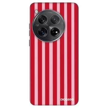 Hülle für OnePlus 12 5G - Lines red