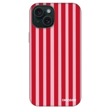 Hülle für Apple iPhone 14 - Lines red