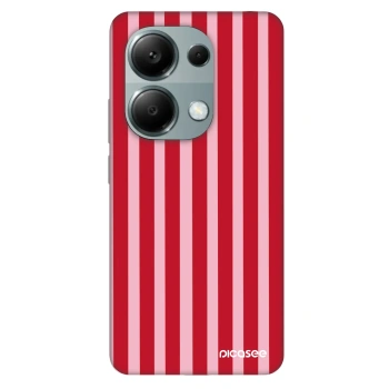 Hülle für Xiaomi Redmi Note 13 Pro 4G - Lines red