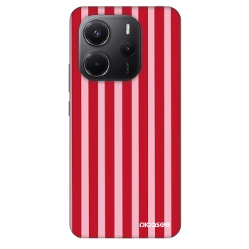 Hülle für Xiaomi Redmi Note 14 4G - Lines red