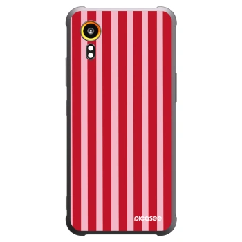 Hülle für Samsung Galaxy Xcover 7 - Lines red