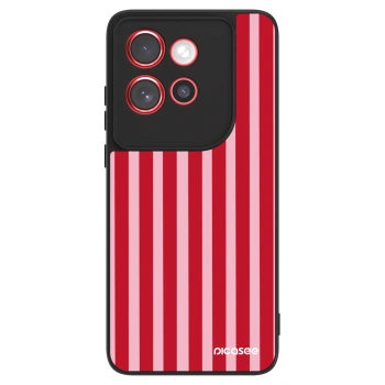 Hülle für Motorola Edge 60 Neo 5G - Lines red