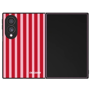 Hülle für Samsung Galaxy Z Fold8 5G - Lines red