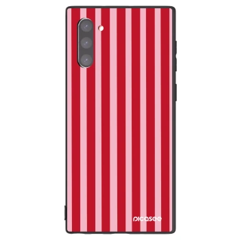 Hülle für Samsung Galaxy Note 10 N970F - Lines red