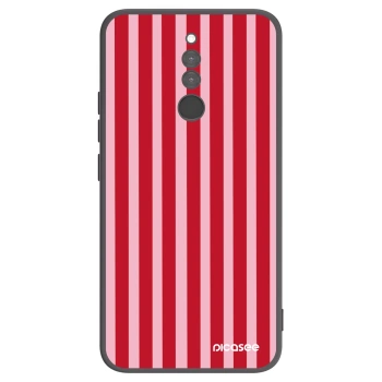 Hülle für Xiaomi Redmi 8 - Lines red