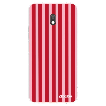 Hülle für Xiaomi Redmi 8A - Lines red
