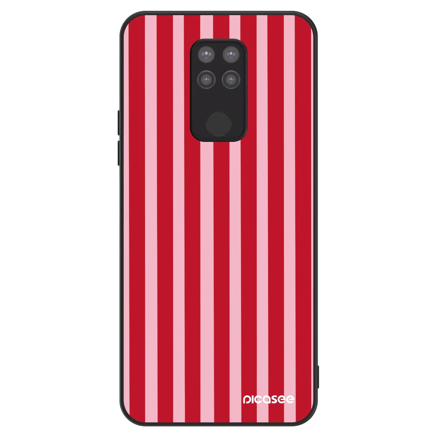 Picasee ULTIMATE CASE für Xiaomi Redmi Note 9 - Lines red
