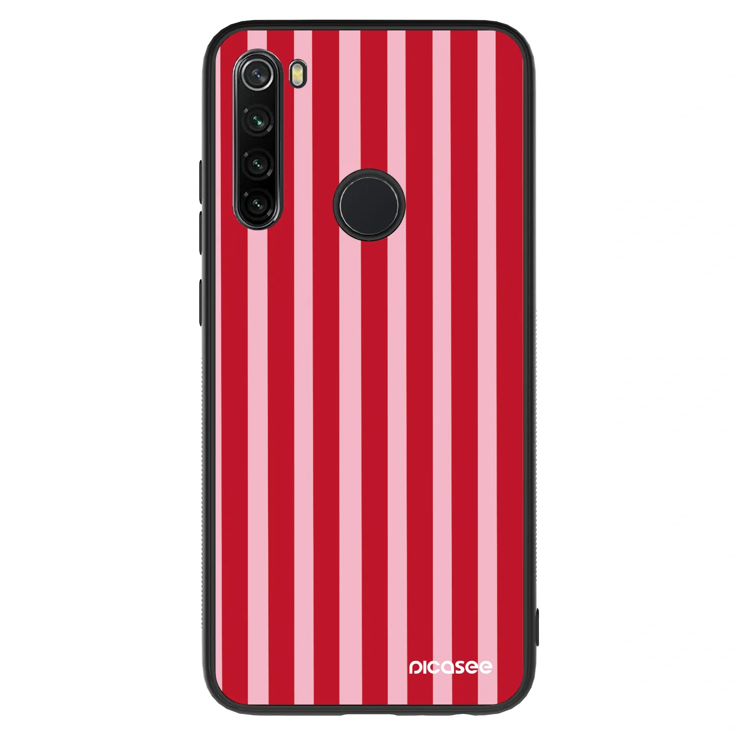 Picasee ULTIMATE CASE für Xiaomi Redmi Note 8 - Lines red