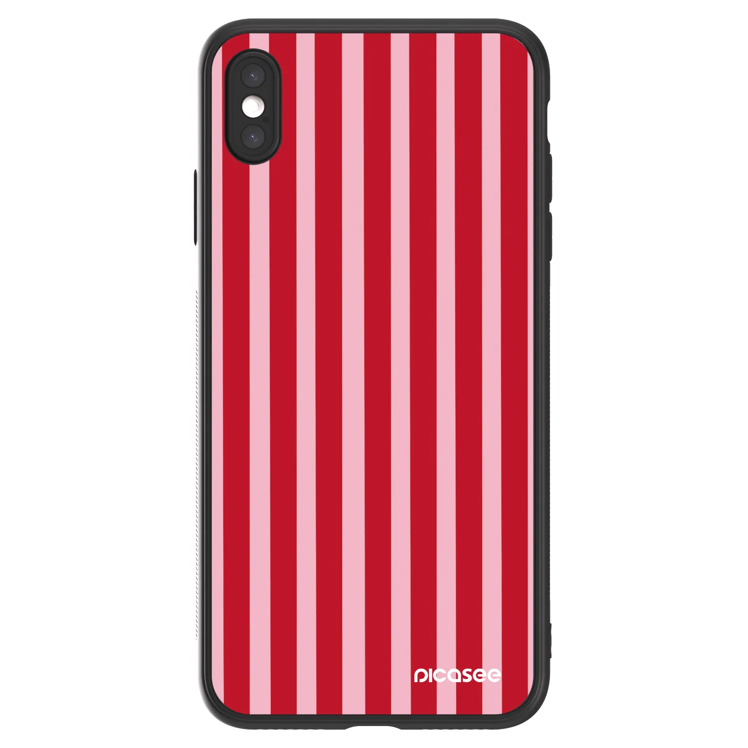 Picasee ULTIMATE CASE für Apple iPhone XS Max - Lines red