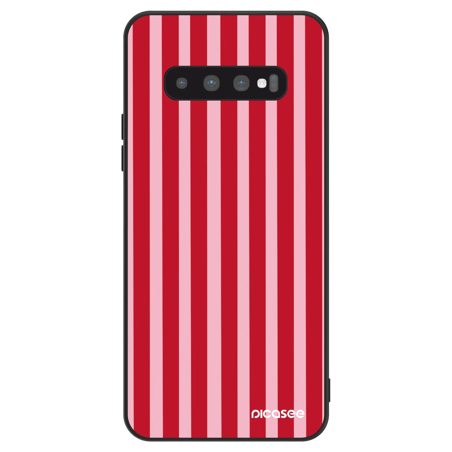 Picasee ULTIMATE CASE für Samsung Galaxy S10 G973 - Lines red