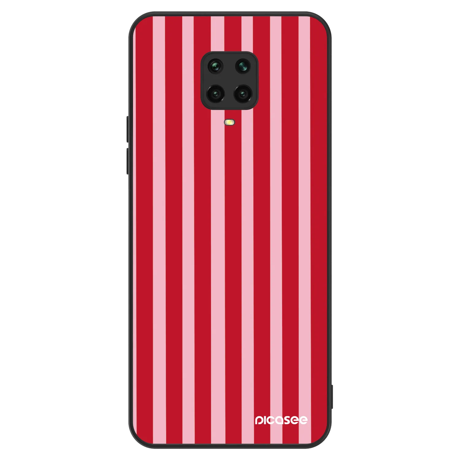 Picasee ULTIMATE CASE für Xiaomi Redmi Note 9S - Lines red