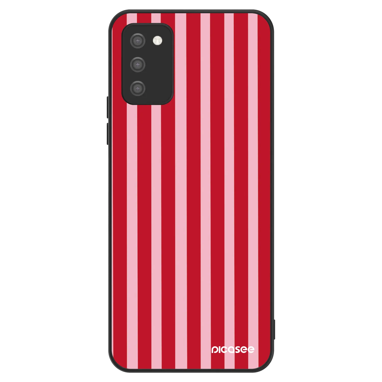 Picasee ULTIMATE CASE für Samsung Galaxy A02s A025G - Lines red