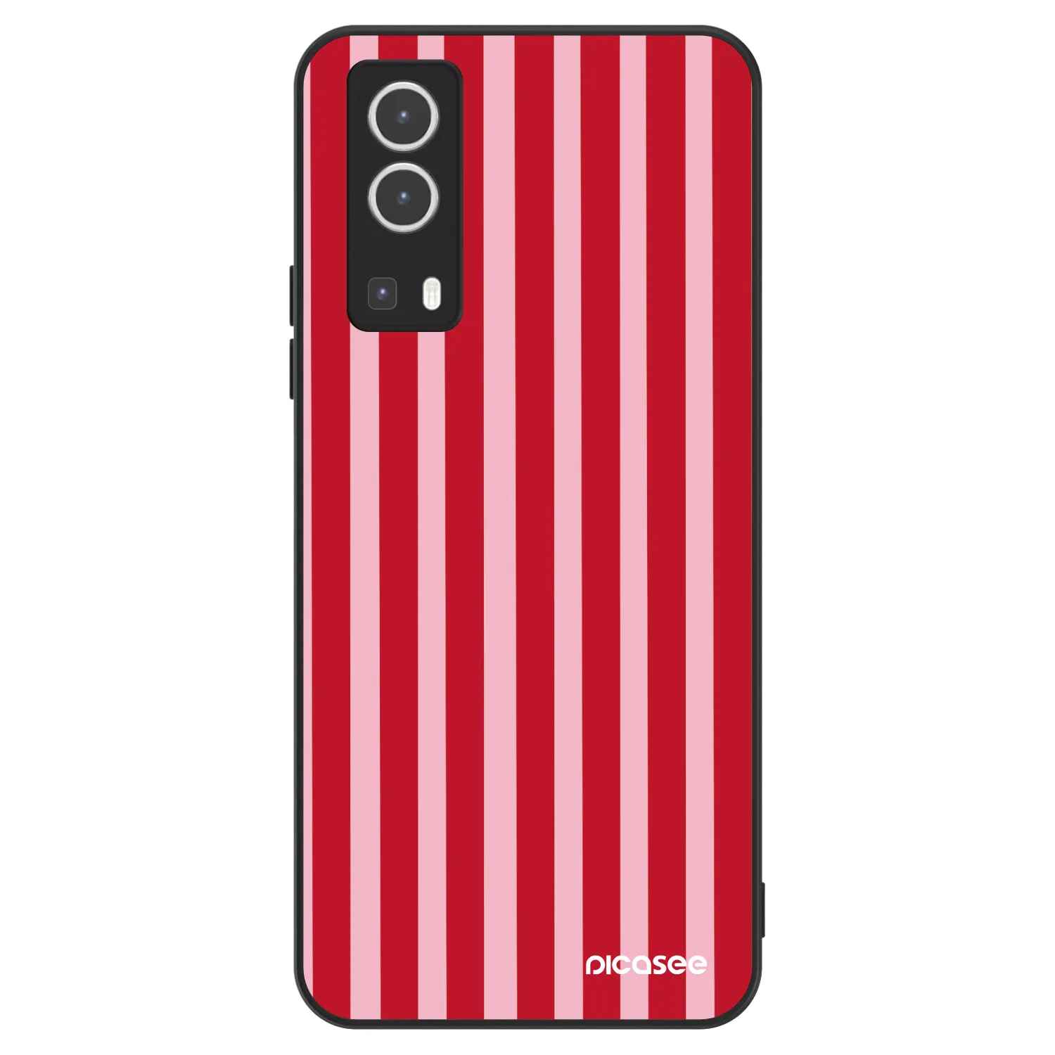 Picasee ULTIMATE CASE für Vivo Y72 5G - Lines red