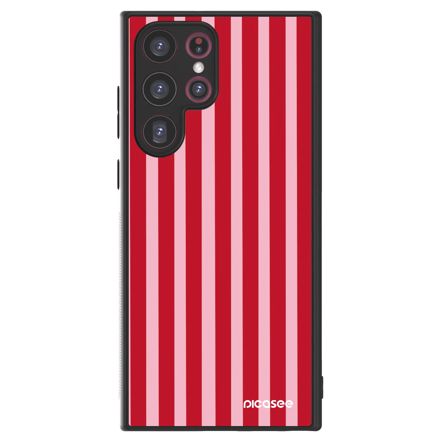 Picasee ULTIMATE CASE für Samsung Galaxy S22 Ultra 5G - Lines red