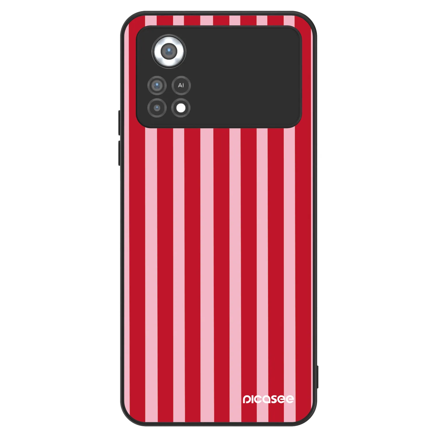 Picasee ULTIMATE CASE für Xiaomi Poco X4 Pro 5G - Lines red