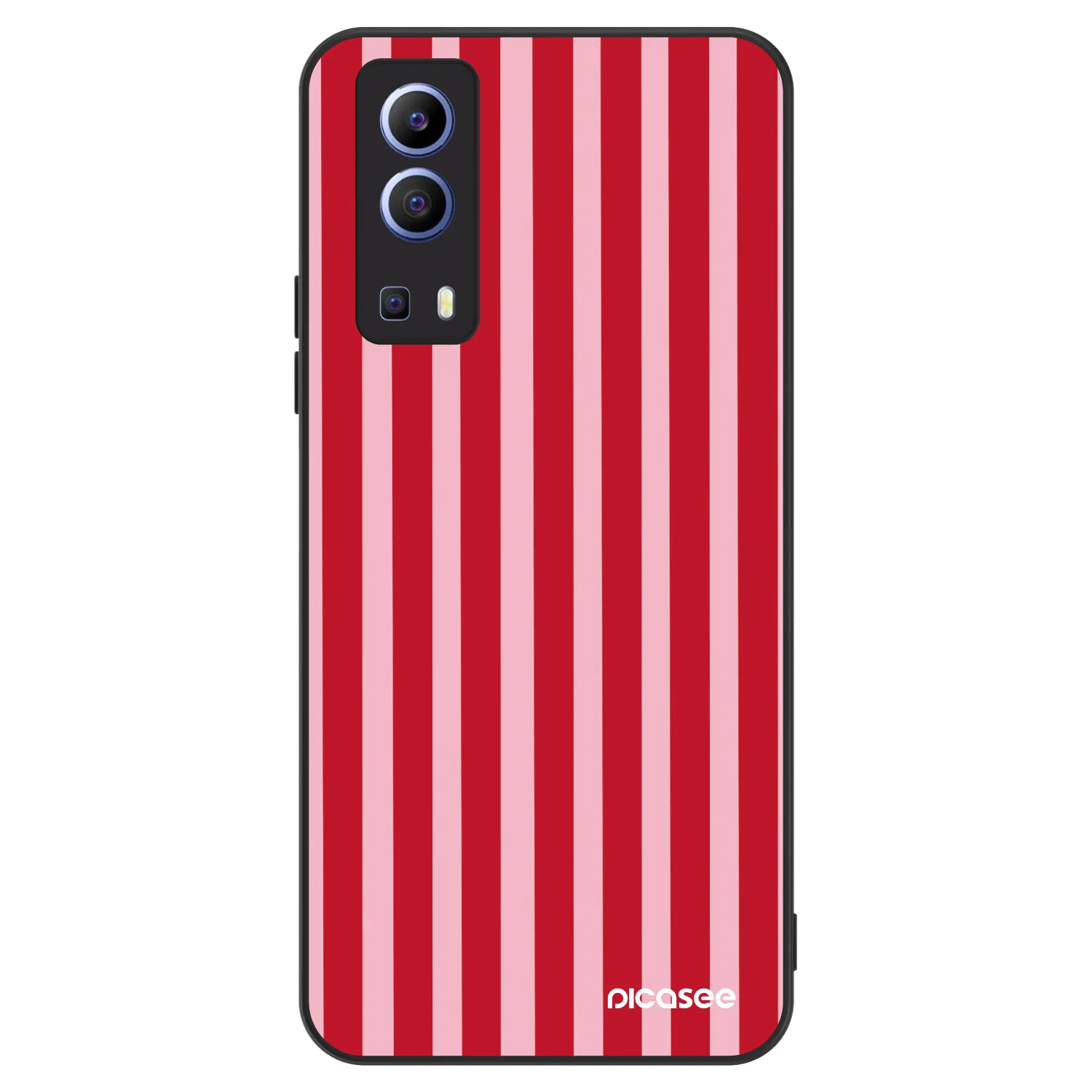 Picasee ULTIMATE CASE für Vivo Y52 5G - Lines red