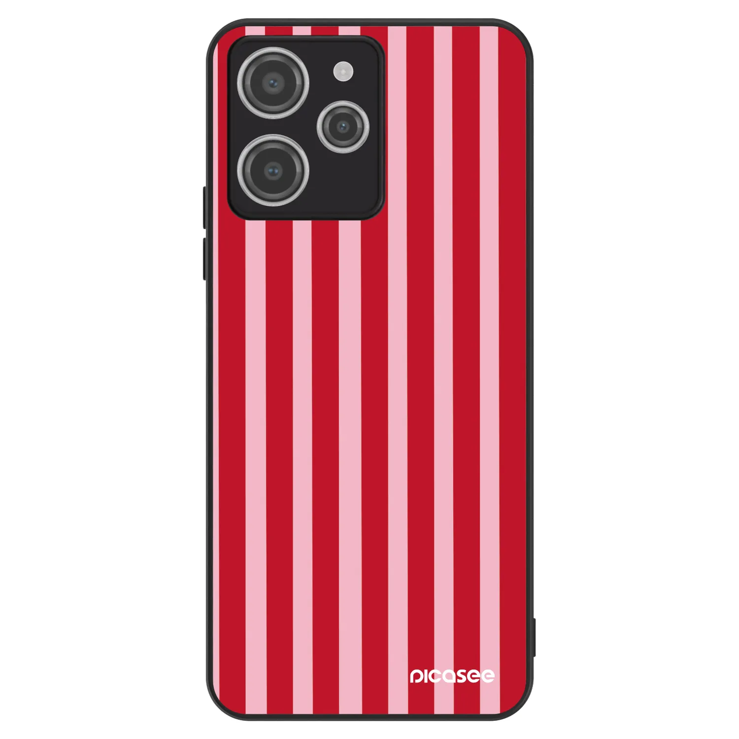 Picasee ULTIMATE CASE für Xiaomi Redmi 12 4G - Lines red