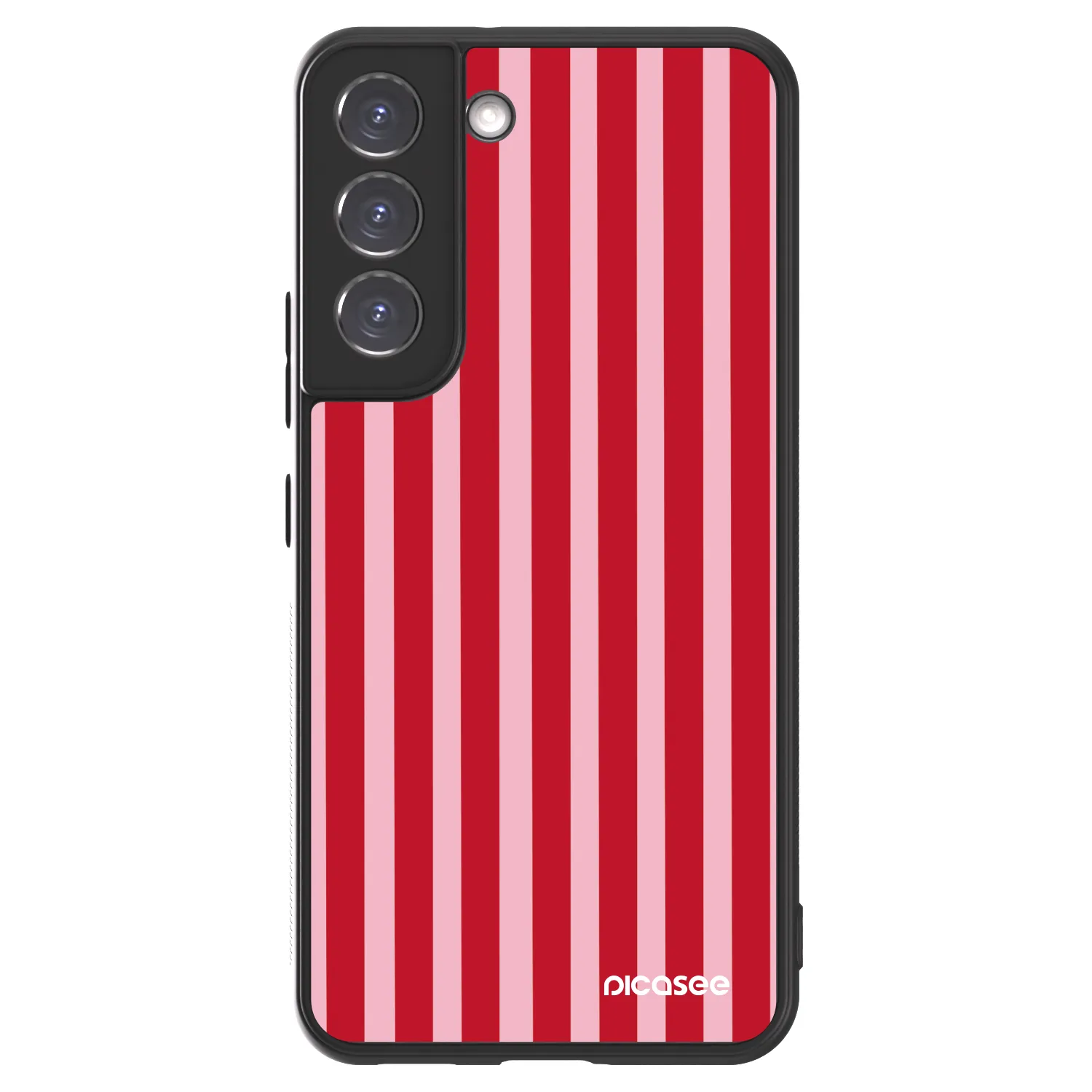 Picasee ULTIMATE CASE PowerShare für Samsung Galaxy S22 5G - Lines red