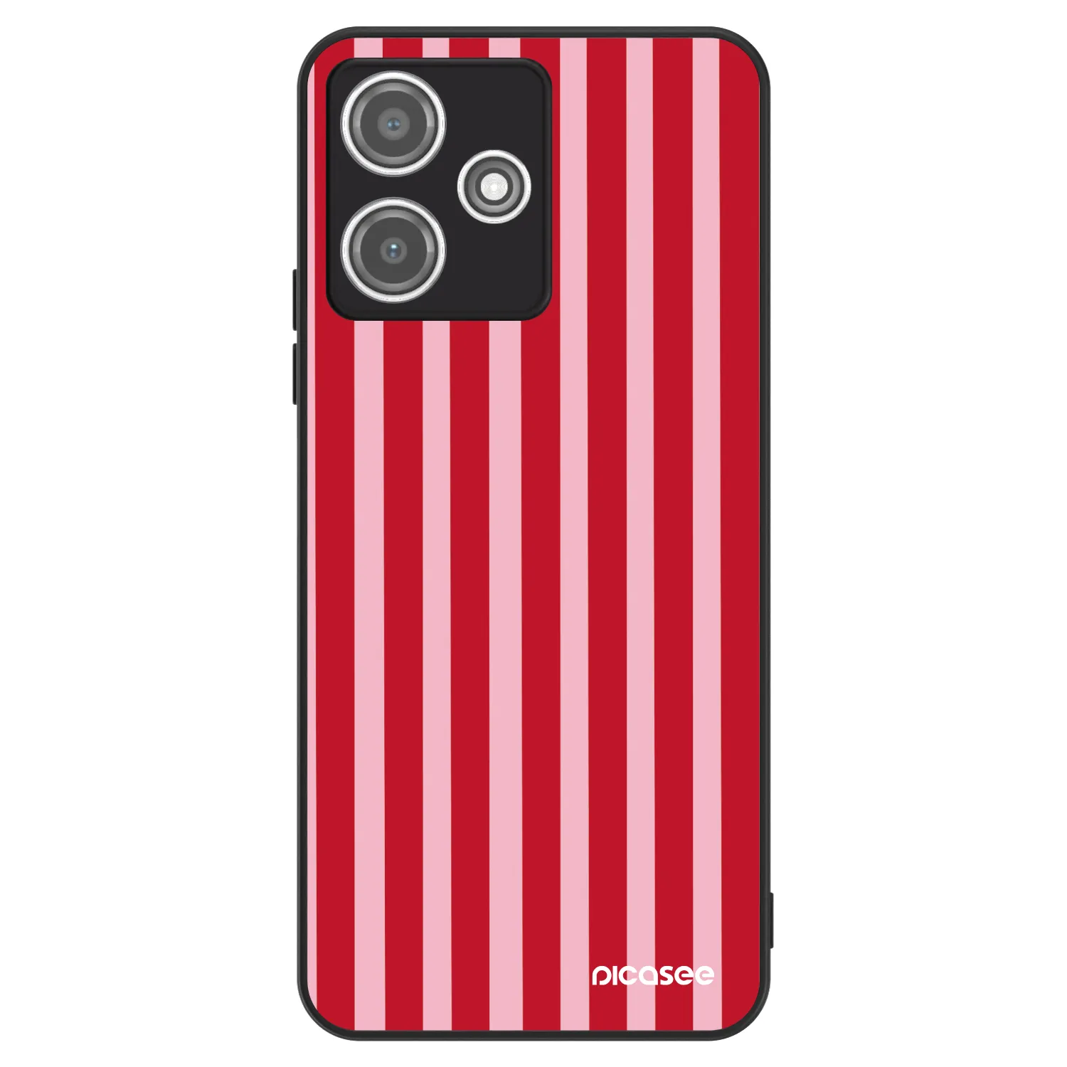 Picasee ULTIMATE CASE für Xiaomi Redmi 12 5G - Lines red