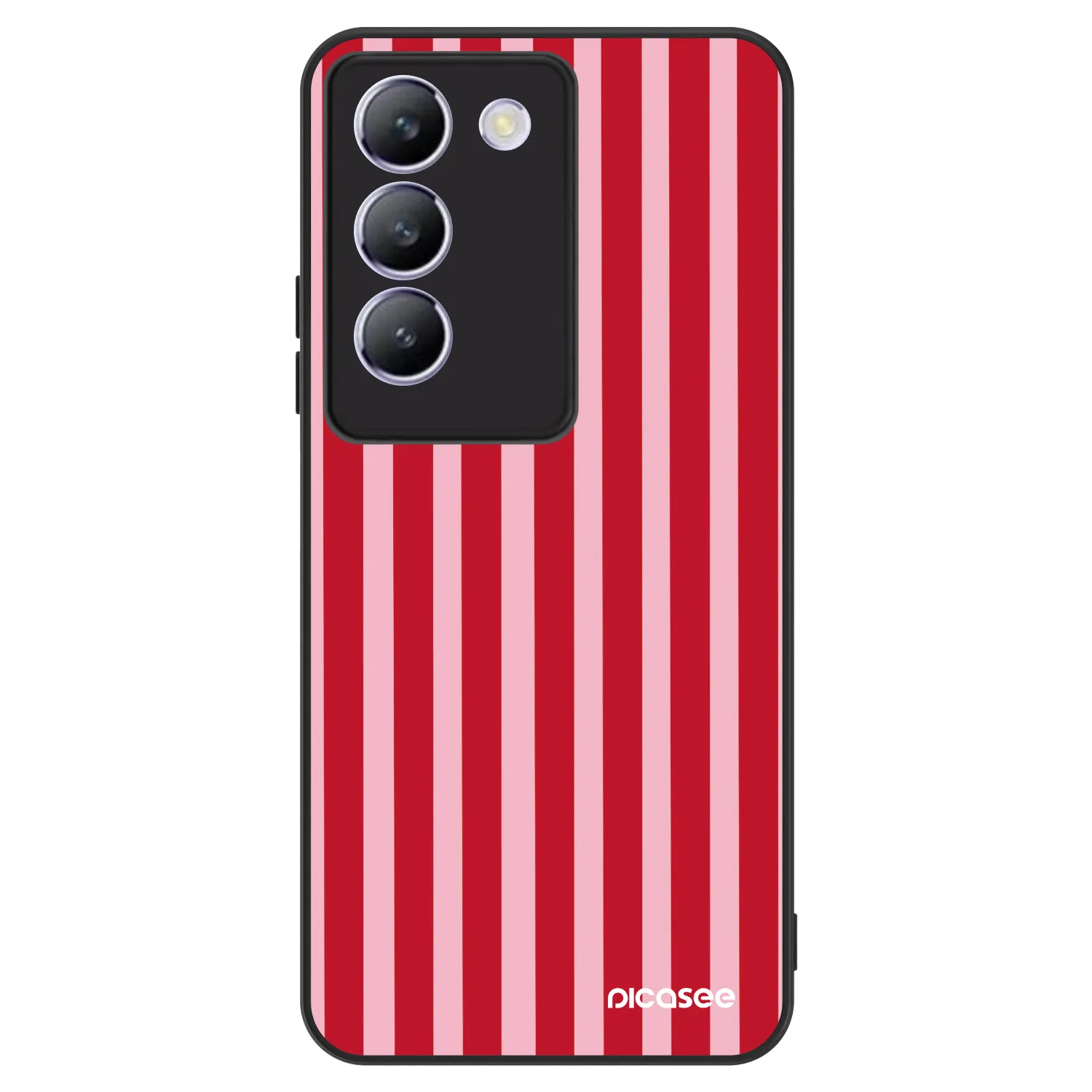 Picasee ULTIMATE CASE für Vivo V40 SE 5G - Lines red