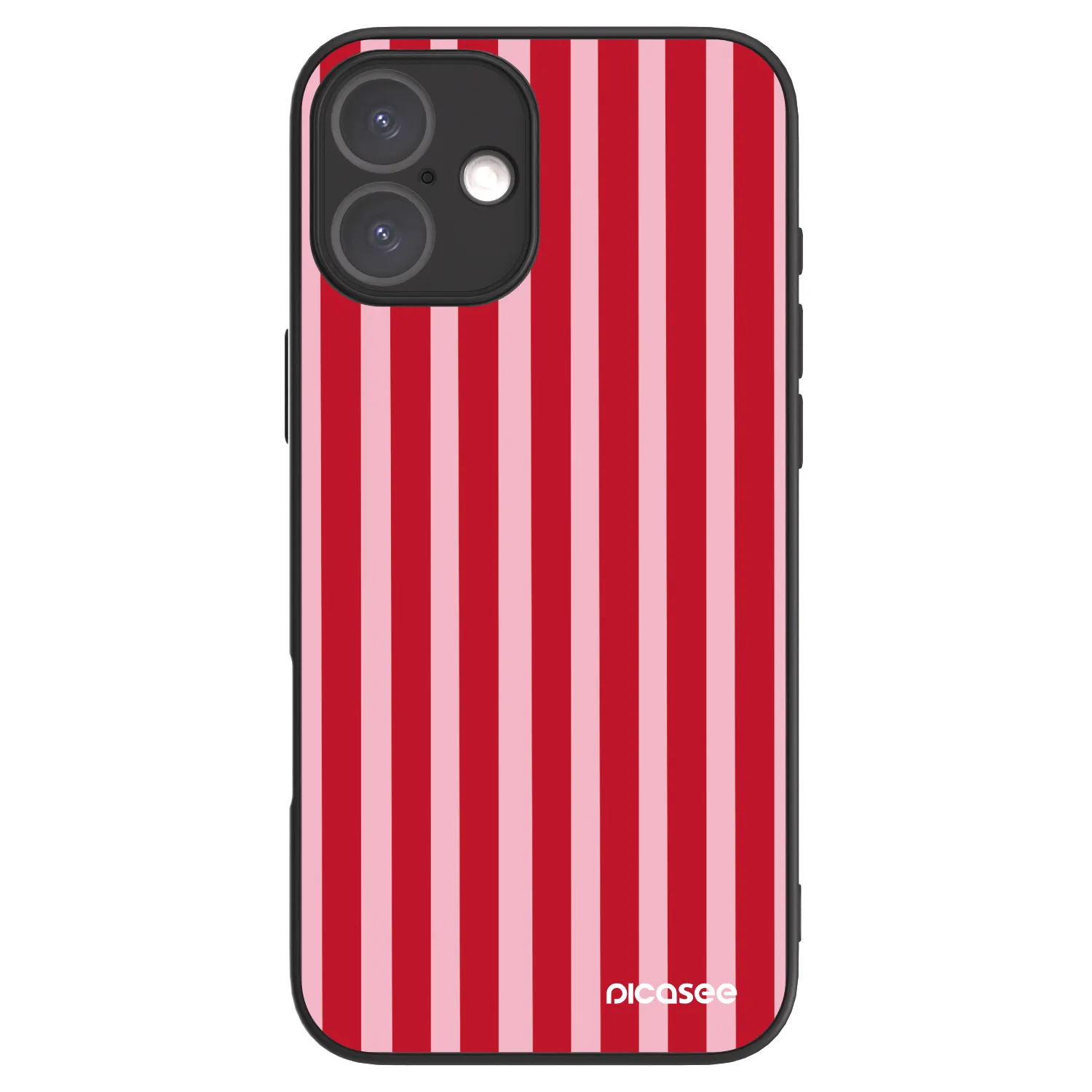Picasee ULTIMATE CASE MagSafe für Apple iPhone 16 Plus - Lines red