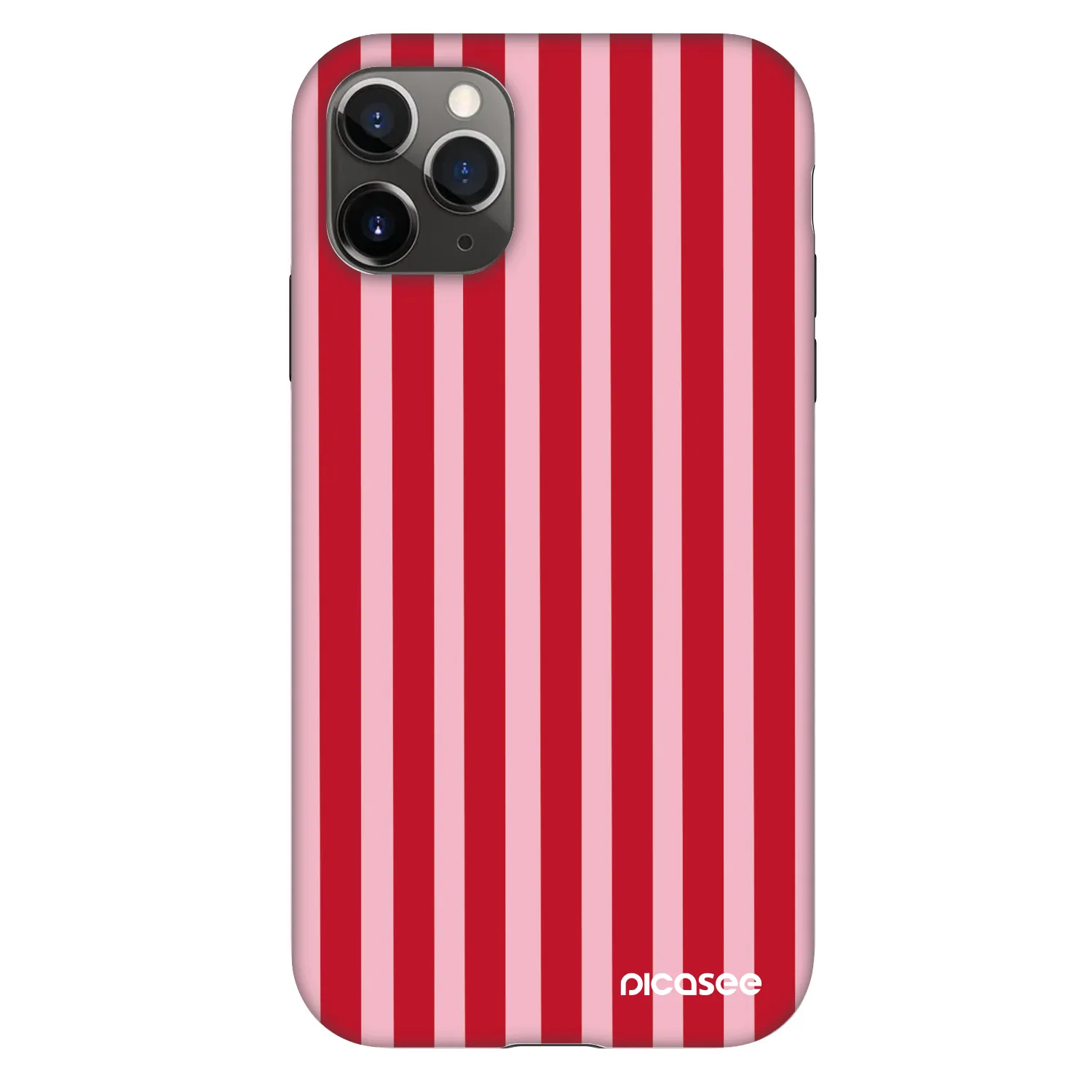 Picasee Fashion Case für Apple iPhone 11 Pro - Lines red