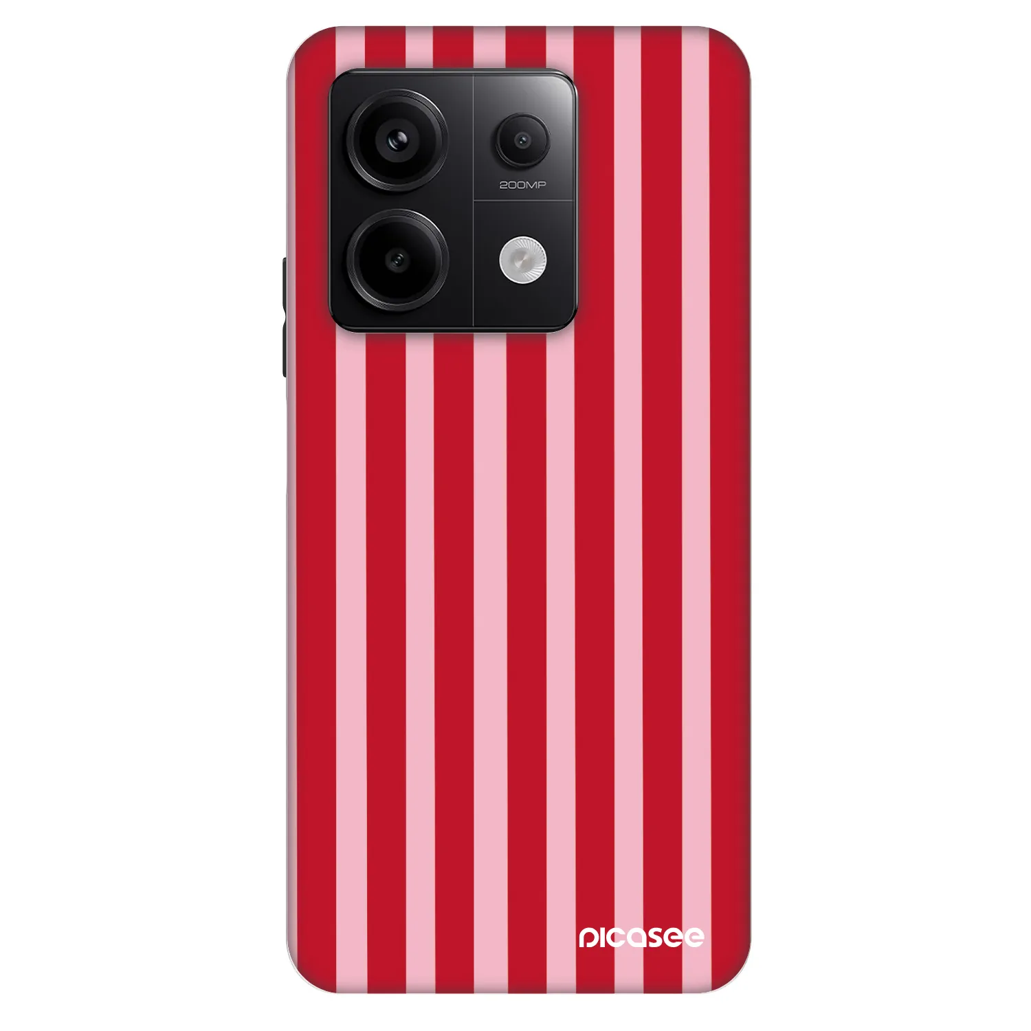 Picasee Fashion Case für Xiaomi Redmi Note 13 Pro 5G - Lines red