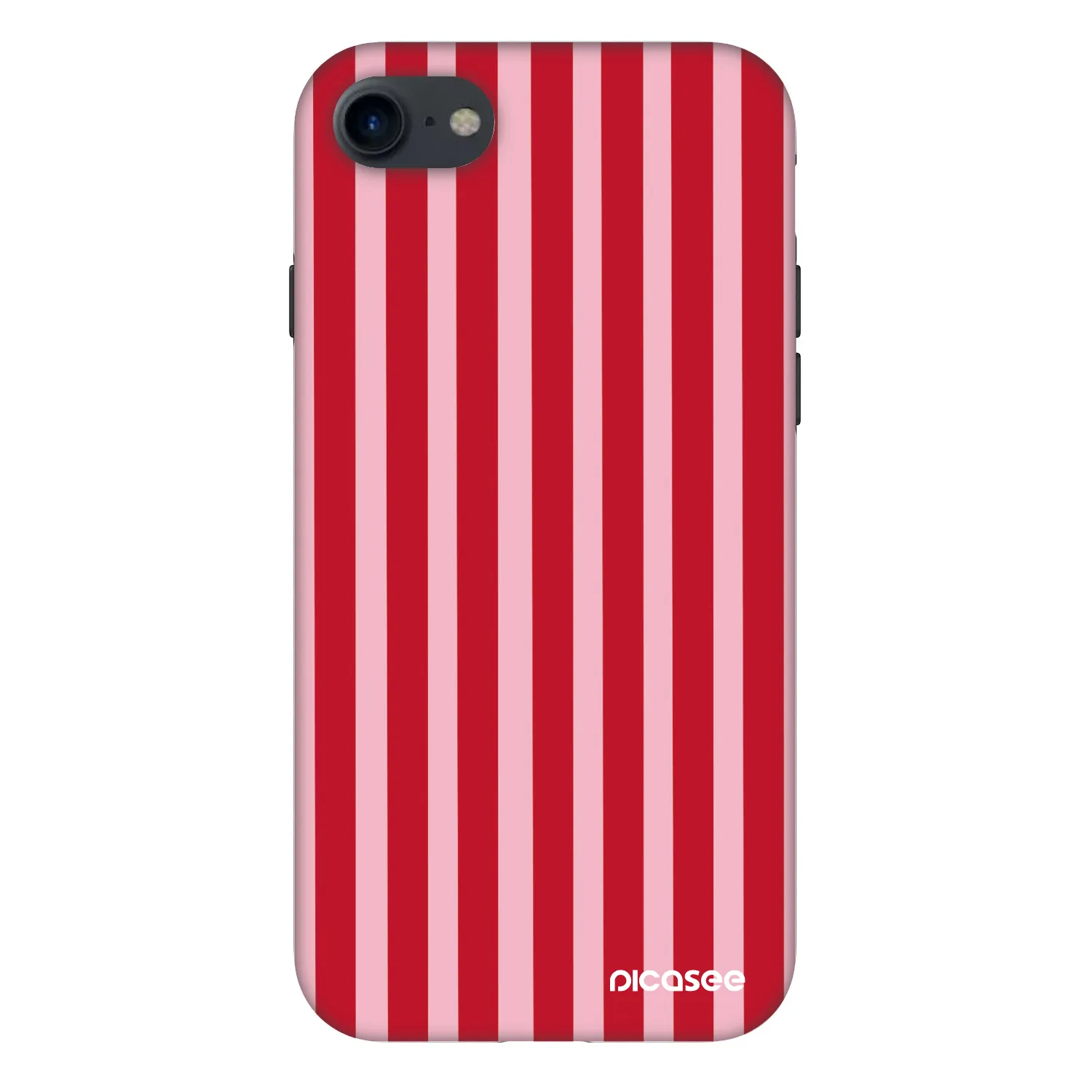 Picasee Fashion Case für Apple iPhone 8 - Lines red